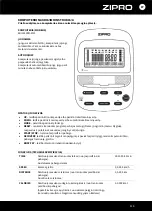 Preview for 114 page of Zipro Heat WM User Manual