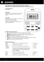 Предварительный просмотр 193 страницы Zipro Heat WM User Manual