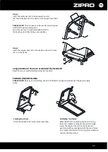 Предварительный просмотр 28 страницы Zipro Jogger User Manual