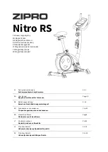 Zipro Nitro RS User Manual предпросмотр