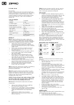 Предварительный просмотр 51 страницы Zipro One S Gold User Manual