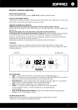 Preview for 14 page of Zipro Pacto User Manual