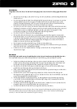 Предварительный просмотр 42 страницы Zipro Pacto User Manual
