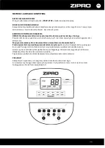 Preview for 14 page of Zipro Tekno User Manual