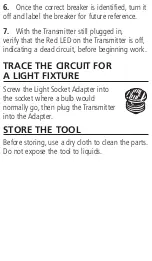 Preview for 5 page of Zircon Breaker ID Pro 300 User Manual