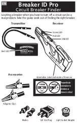 Preview for 1 page of Zircon Breaker ID Pro User Manual