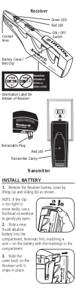 Preview for 2 page of Zircon Breaker ID User Manual