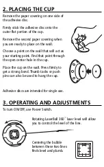 Preview for 3 page of Zircon LaserBall 360 User Manual