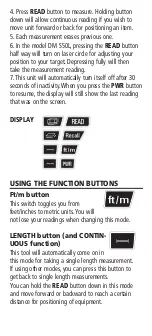 Preview for 3 page of Zircon Sonic Measure DM S50 User Manual