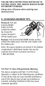 Preview for 9 page of Zircon StudSensor 70 User Manual