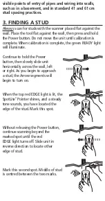 Preview for 3 page of Zircon StudSensor e30 User Manual