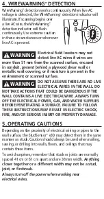 Preview for 4 page of Zircon StudSensor e30 User Manual