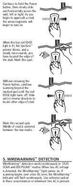 Preview for 4 page of Zircon StudSensor e40 User Manual