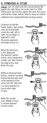 Preview for 4 page of Zircon StudSensor e50 User Manual