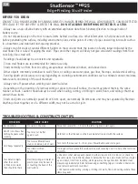 Preview for 1 page of Zircon StudSensor HD25 User Manual