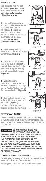 Preview for 3 page of Zircon StudSensor HD45 User Manual