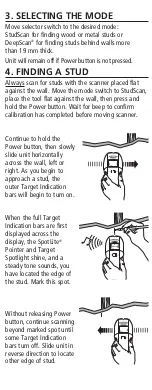 Preview for 4 page of Zircon StudSensor HD55 User Manual