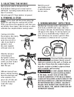 Preview for 3 page of Zircon StudSensor L50 User Manual