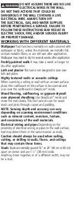 Preview for 5 page of Zircon SuperScan M2 User Manual