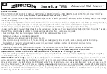 Preview for 1 page of Zircon SuperScan M4 User Manual