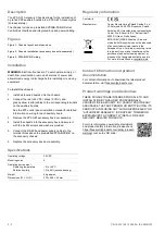 Предварительный просмотр 2 страницы Ziton ZP3-AC1 Installation Sheet