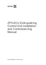 Ziton ZP3-ECU Installation And Commissioning Manual предпросмотр