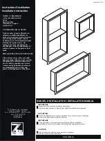 Предварительный просмотр 1 страницы Zitta AN06120302 Installaon Instrucons