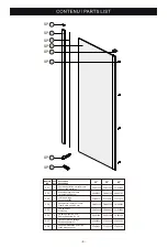 Preview for 4 page of Zitta Glax 48" Installation Manual