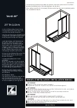 Предварительный просмотр 1 страницы Zitta Verdi 40 Installation Manual