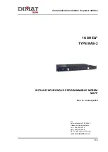 ZIV MAS-2 User Manual предпросмотр