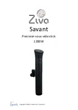 Preview for 1 page of ziva Savant Manual