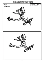 Предварительный просмотр 7 страницы ziva ST2 HYPER EXTENSION BENCH Manual