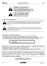 Preview for 10 page of Zivan C38870 Installation And User Manual