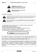 Предварительный просмотр 2 страницы Zivan FSSA15 Installation And User Manual