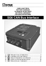 Zivan SG6 CAN Bus Interface Installation And User Manual предпросмотр