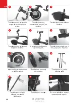 Preview for 24 page of Zizito NOAM BT001H Assembly Instructions Manual