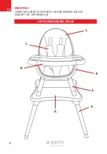 Предварительный просмотр 2 страницы Zizito PATRICK Manual