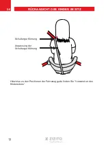 Предварительный просмотр 12 страницы Zizito VESTA II Manual