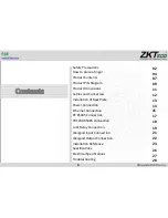 Preview for 2 page of ZKaccess F18 Installation Manual