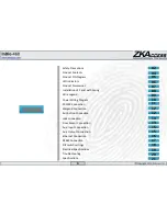 Preview for 2 page of ZKaccess Inbio460 Installation Manual