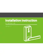 ZKaccess ML10R Installation Instruction preview