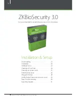 Предварительный просмотр 19 страницы ZKaccess ProCapture-T Quick Start Manual