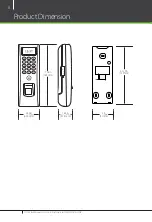 Предварительный просмотр 8 страницы ZKaccess TF1700 Installation Manual