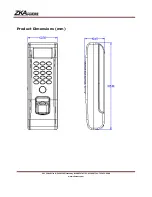 Предварительный просмотр 6 страницы ZKaccess TF1700 Quick Start Manual