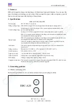 Preview for 2 page of ZKETECH EBC-A20 User Manual