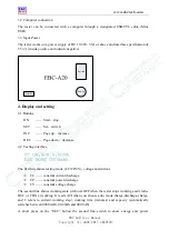 Preview for 3 page of ZKETECH EBC-A20 User Manual