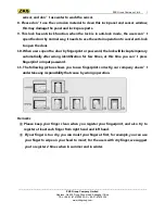 Предварительный просмотр 3 страницы Zks ZKS-MW1 User Manual