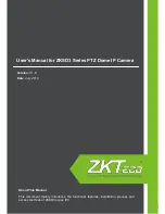 Предварительный просмотр 1 страницы ZKT ZKSD3 Series User Manual