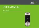 ZKTeco AL40 Series User Manual preview