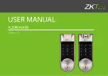 Preview for 1 page of ZKTeco AL40B User Manual